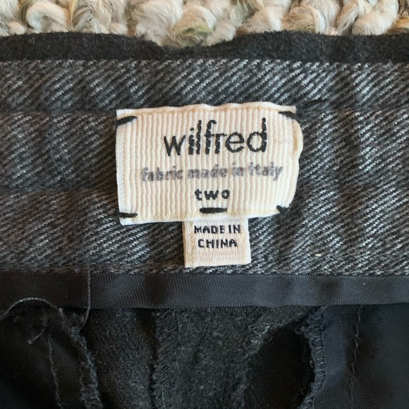 Aritzia Wilfred Drawstring Wool Pants size 2 - Picture 7 of 8